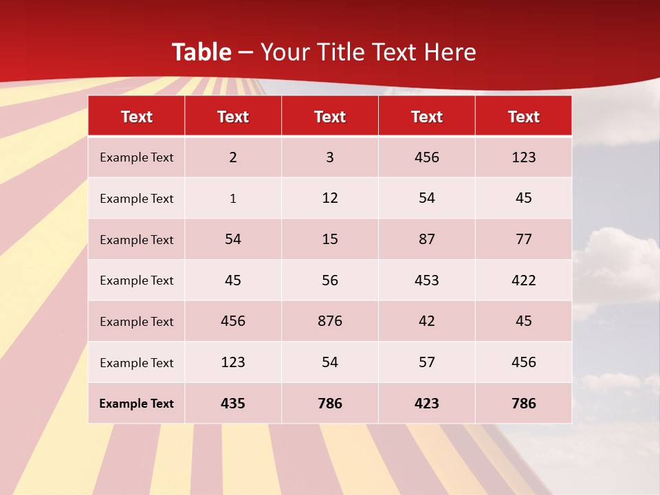 Banner Clown Enjoy PowerPoint Template