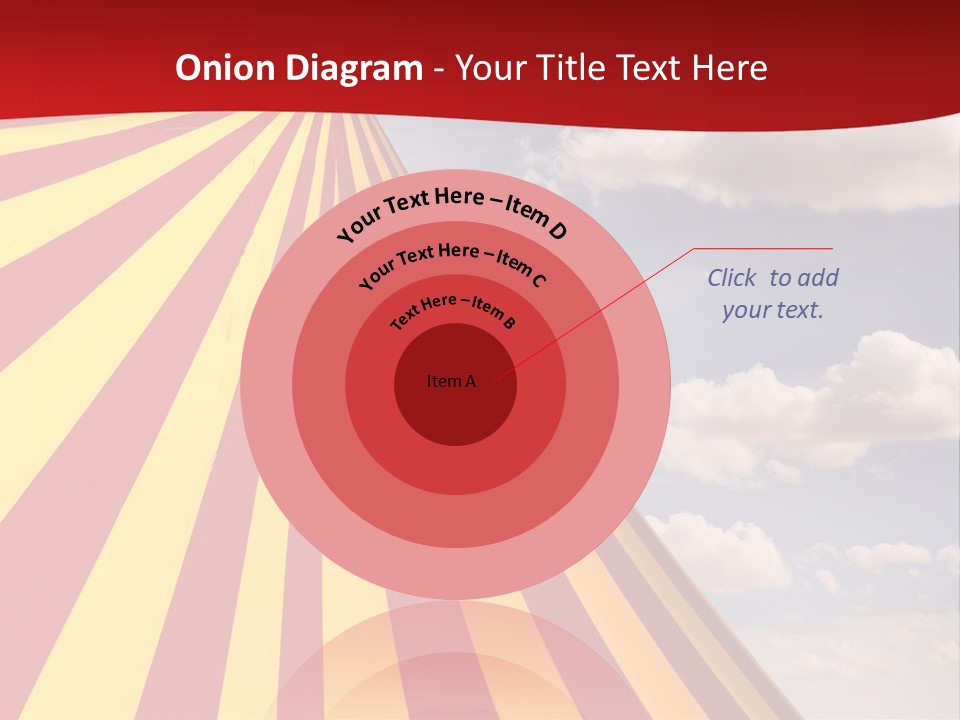 Banner Clown Enjoy PowerPoint Template