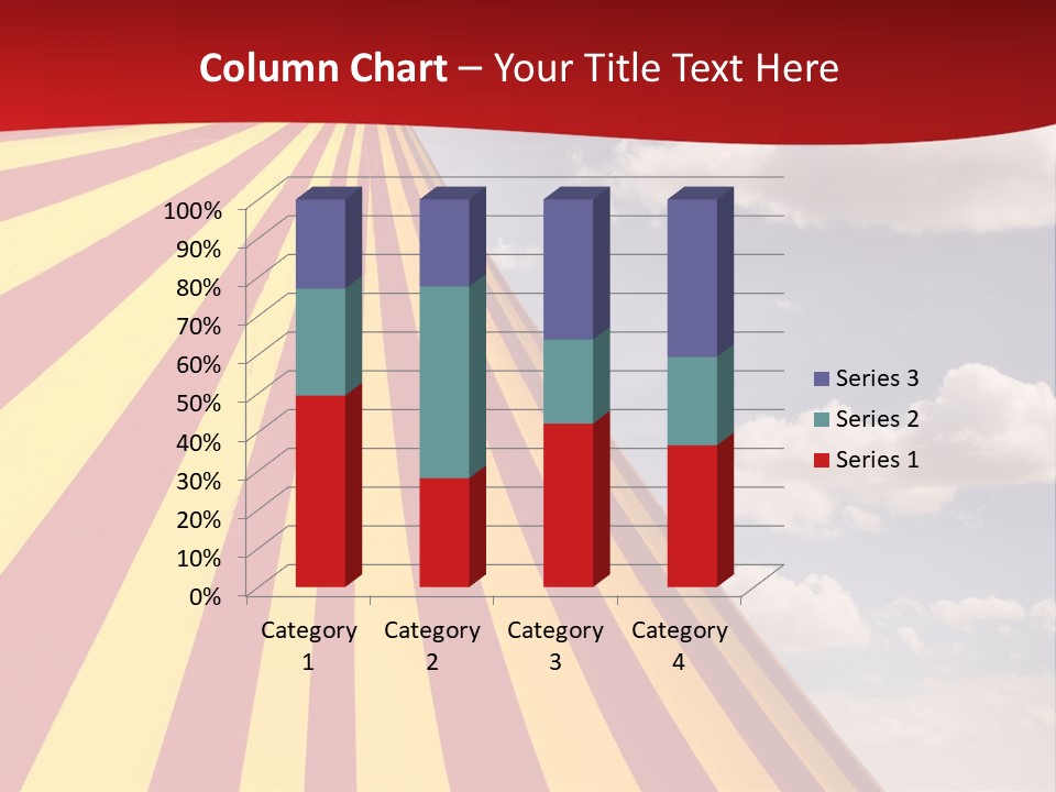 Banner Clown Enjoy PowerPoint Template