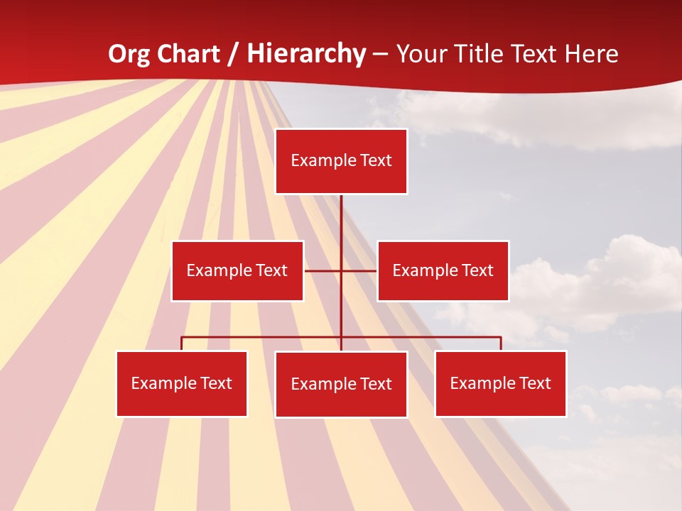 Banner Clown Enjoy PowerPoint Template
