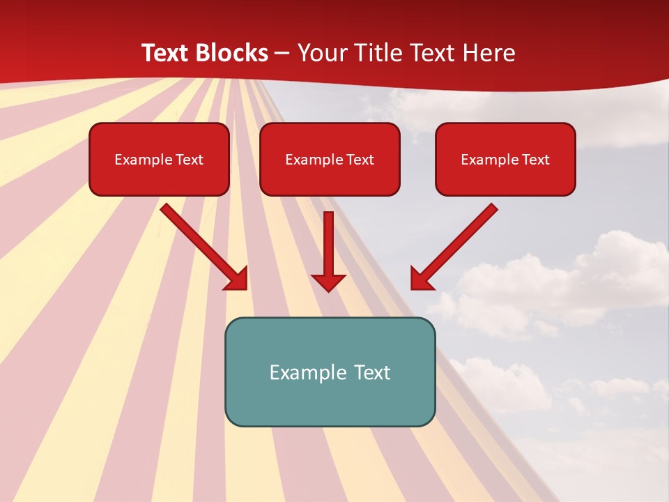 Banner Clown Enjoy PowerPoint Template