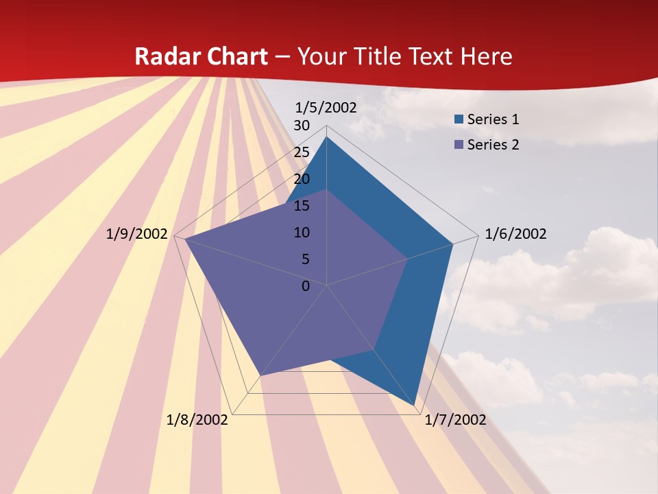 Banner Clown Enjoy PowerPoint Template