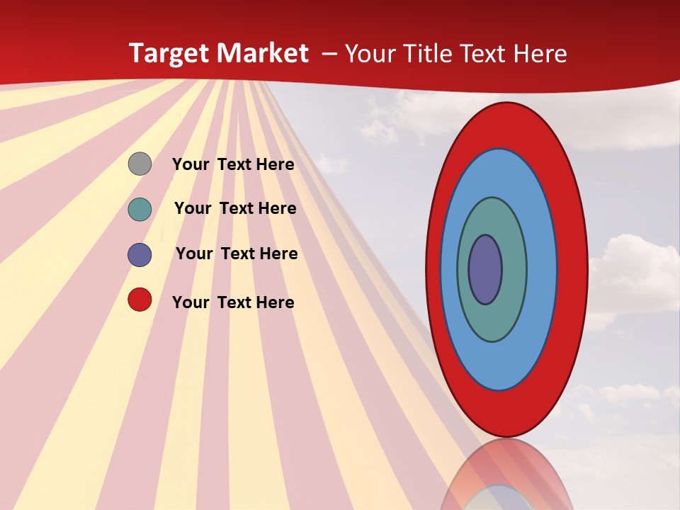 Banner Clown Enjoy PowerPoint Template