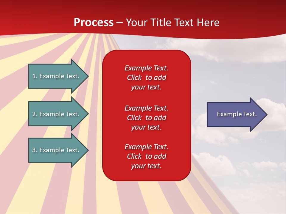 Banner Clown Enjoy PowerPoint Template