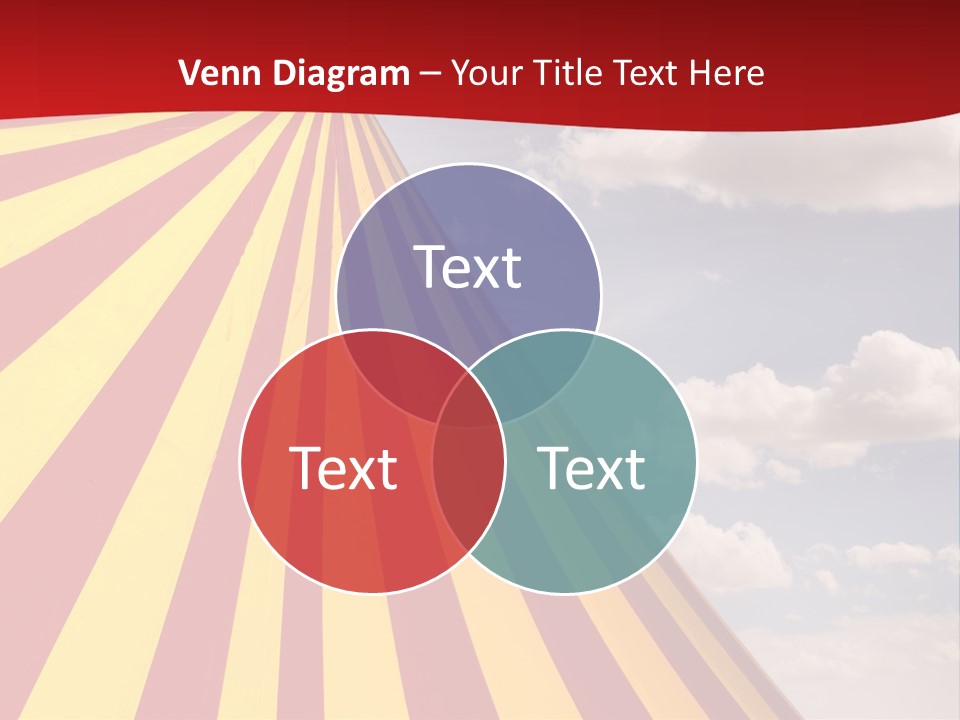 Banner Clown Enjoy PowerPoint Template