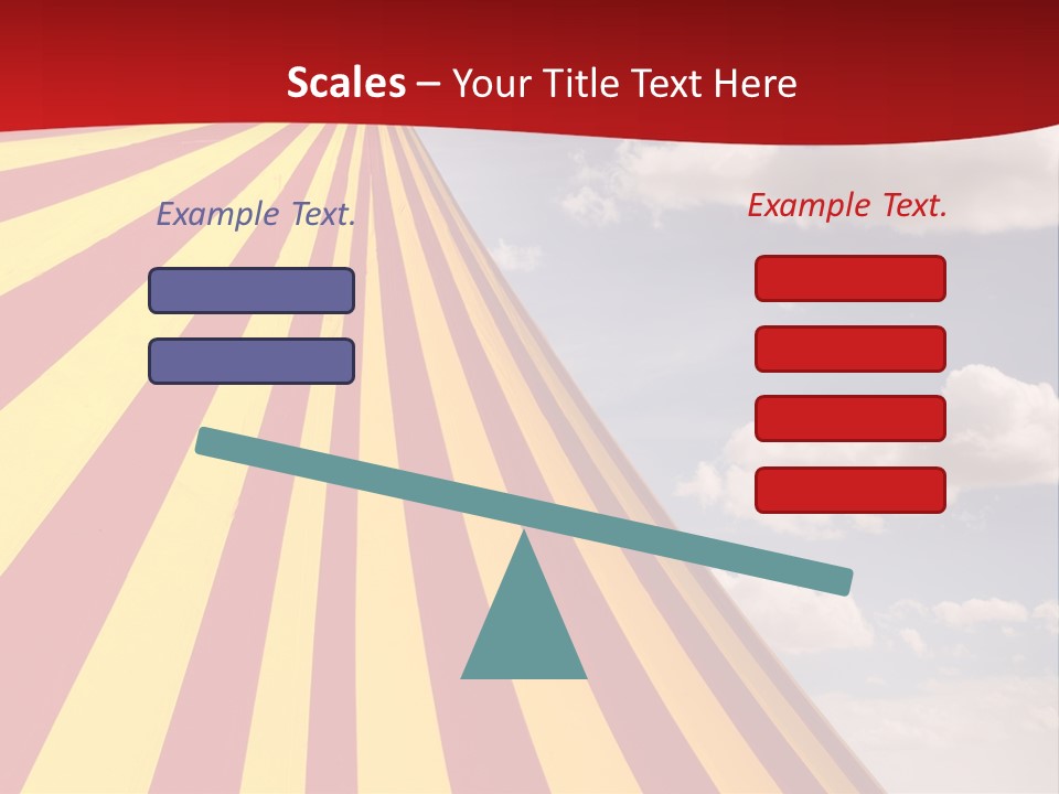 Banner Clown Enjoy PowerPoint Template