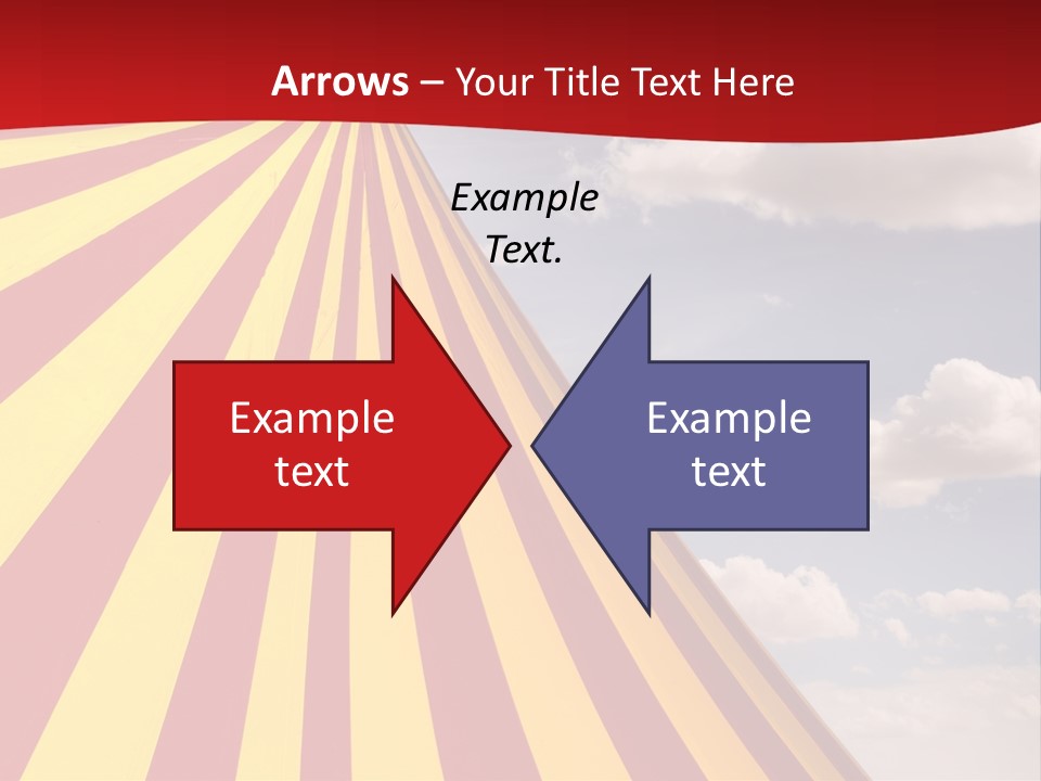 Banner Clown Enjoy PowerPoint Template