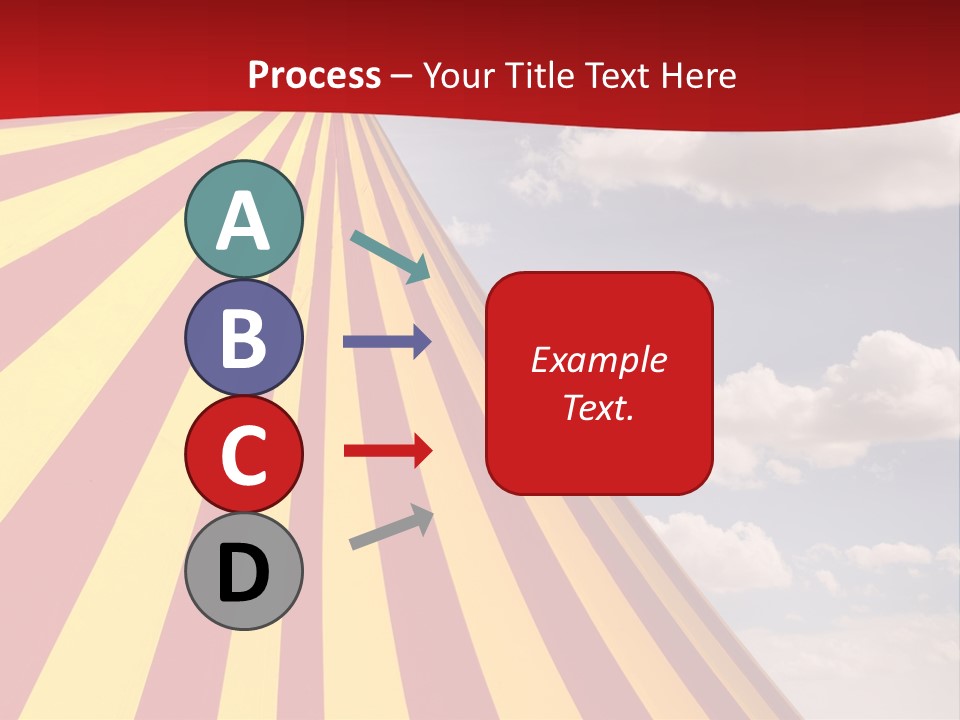 Banner Clown Enjoy PowerPoint Template