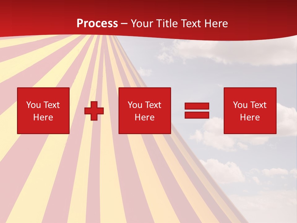 Banner Clown Enjoy PowerPoint Template