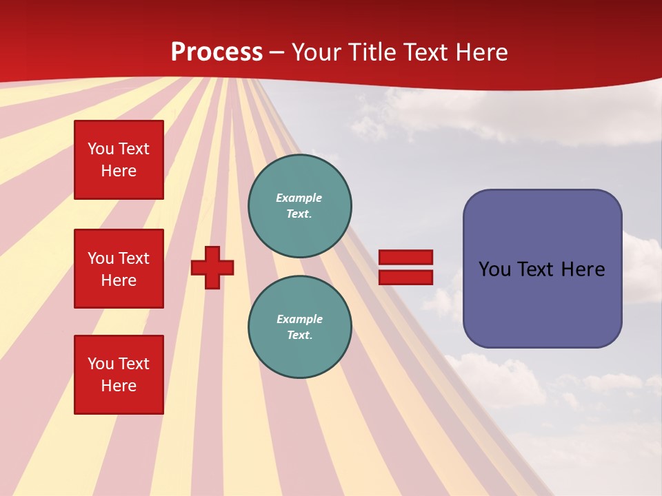Banner Clown Enjoy PowerPoint Template