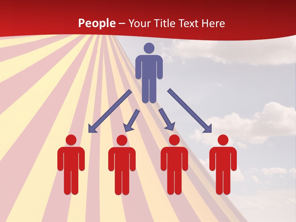 Banner Clown Enjoy PowerPoint Template