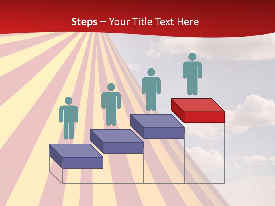 Banner Clown Enjoy PowerPoint Template