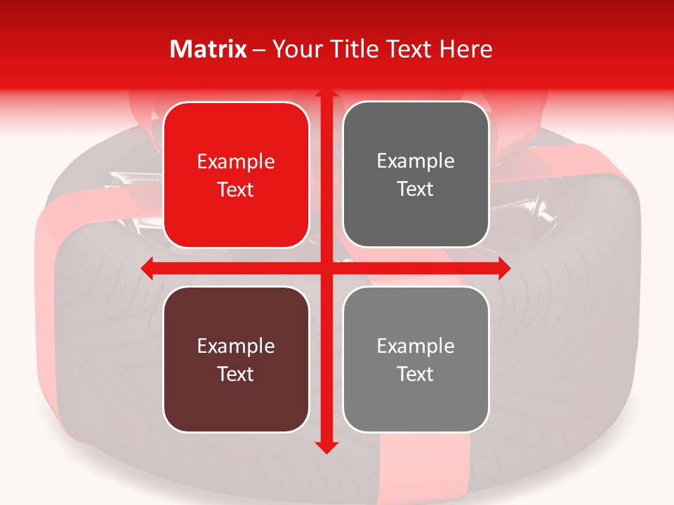 Object Tyre Vehicle PowerPoint Template