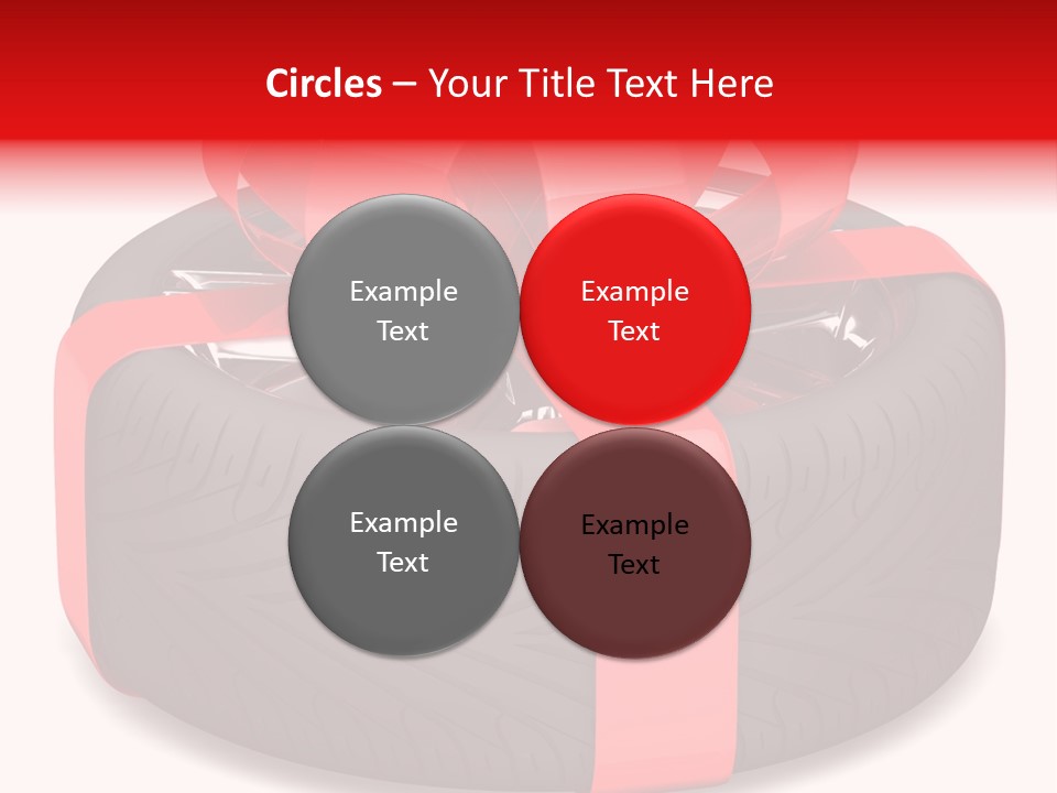 Object Tyre Vehicle PowerPoint Template