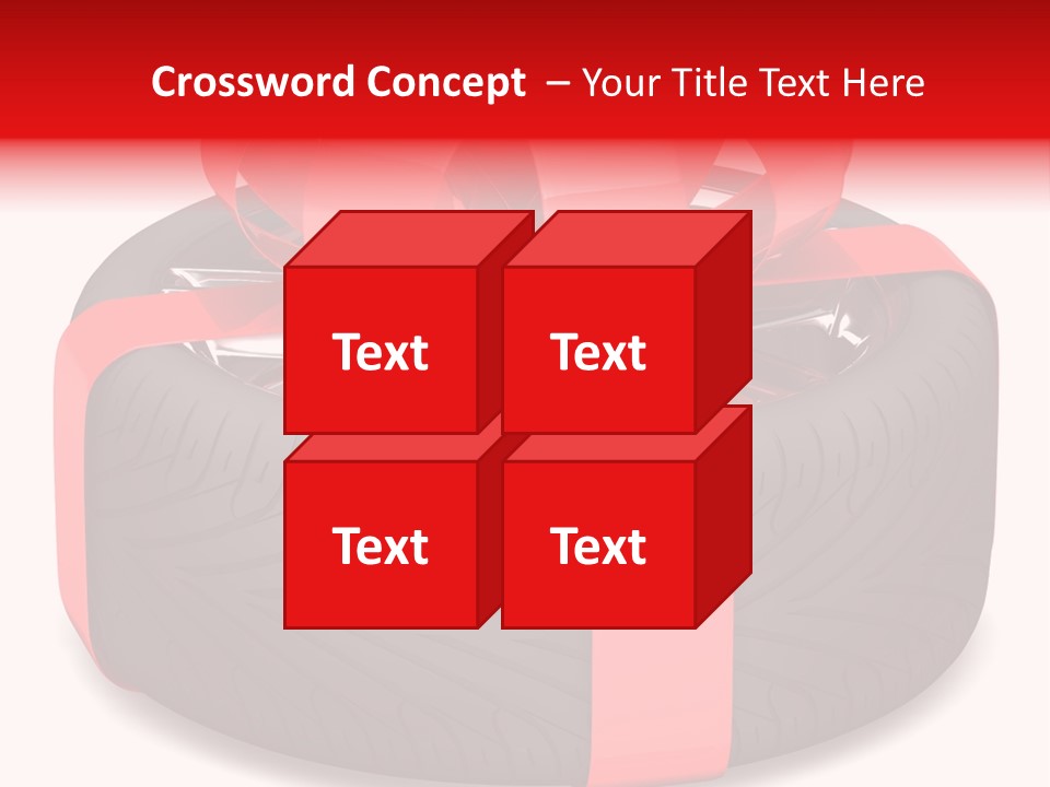 Object Tyre Vehicle PowerPoint Template
