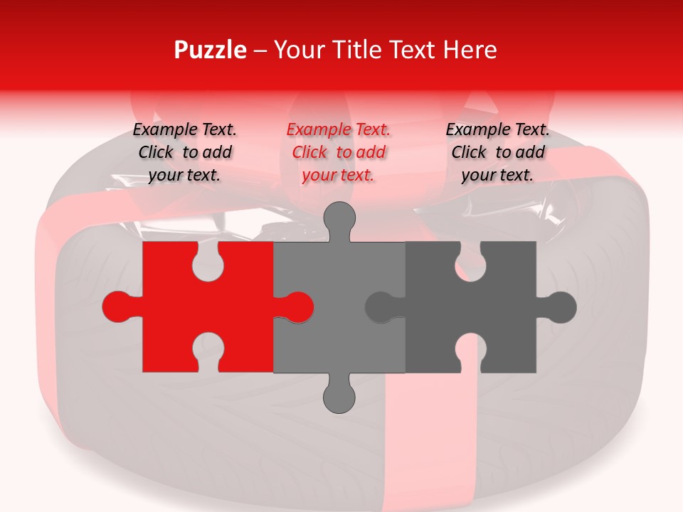 Object Tyre Vehicle PowerPoint Template