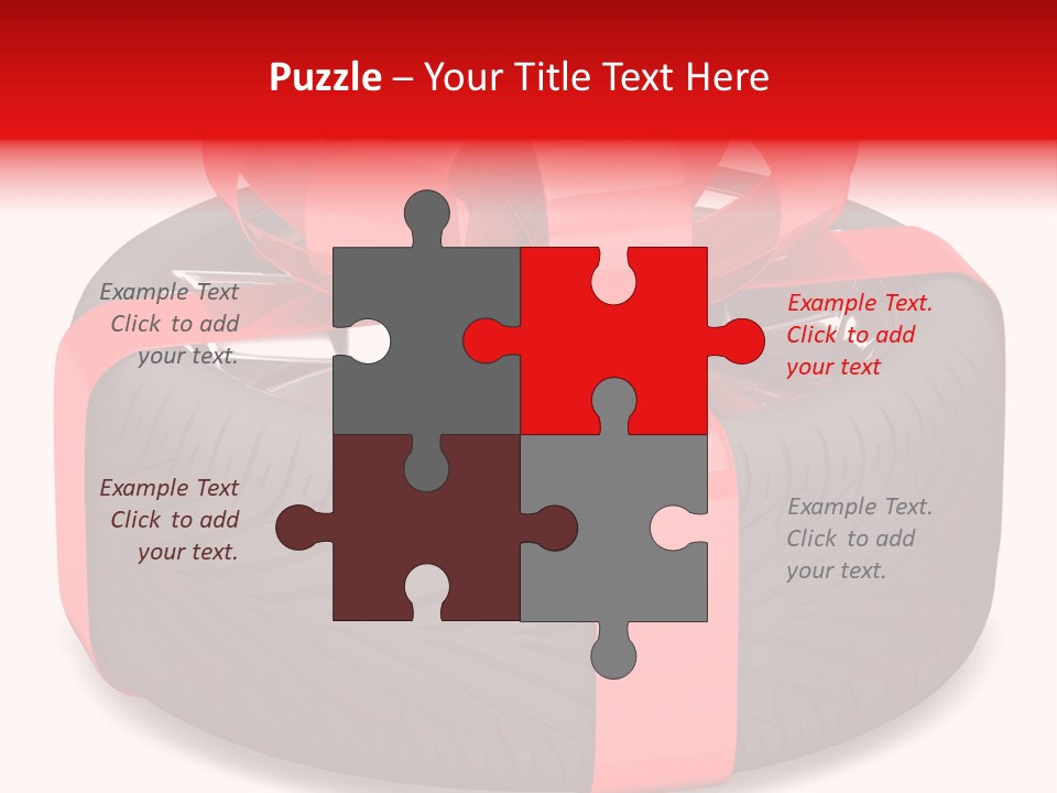 Object Tyre Vehicle PowerPoint Template