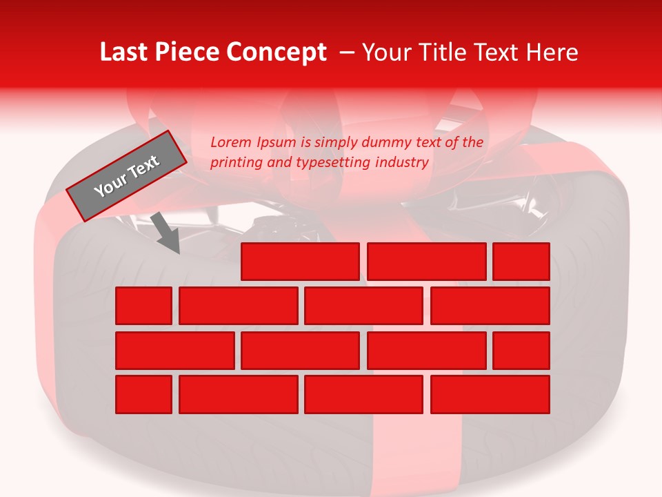 Object Tyre Vehicle PowerPoint Template