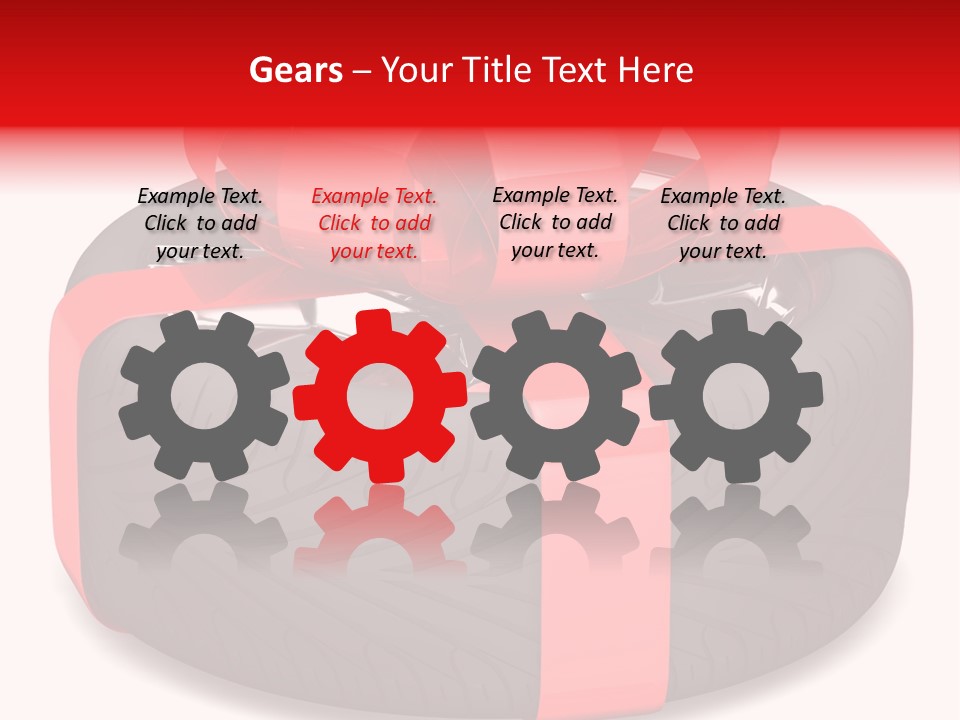 Object Tyre Vehicle PowerPoint Template