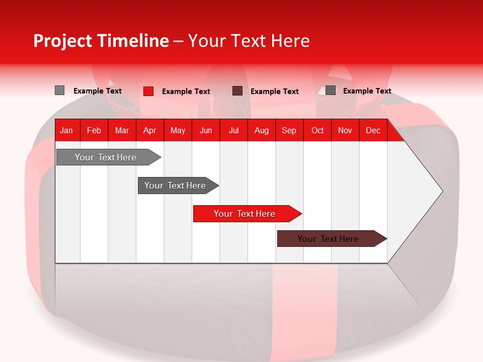 Object Tyre Vehicle PowerPoint Template