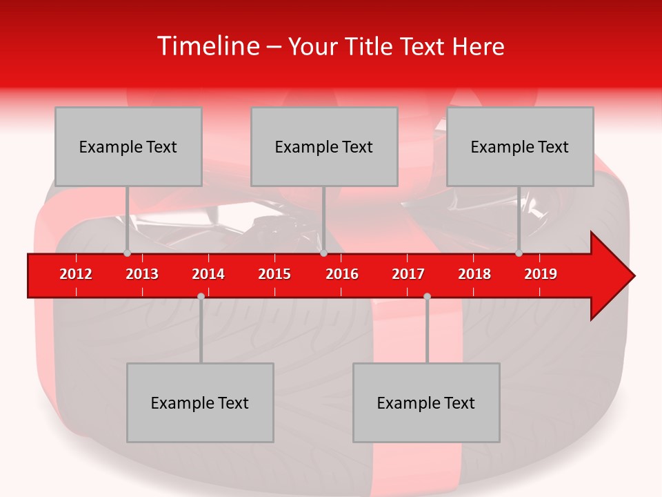 Object Tyre Vehicle PowerPoint Template