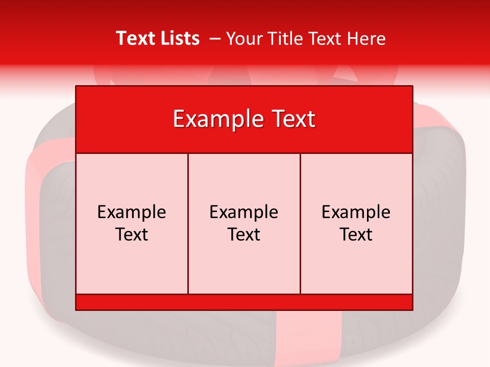 Object Tyre Vehicle PowerPoint Template