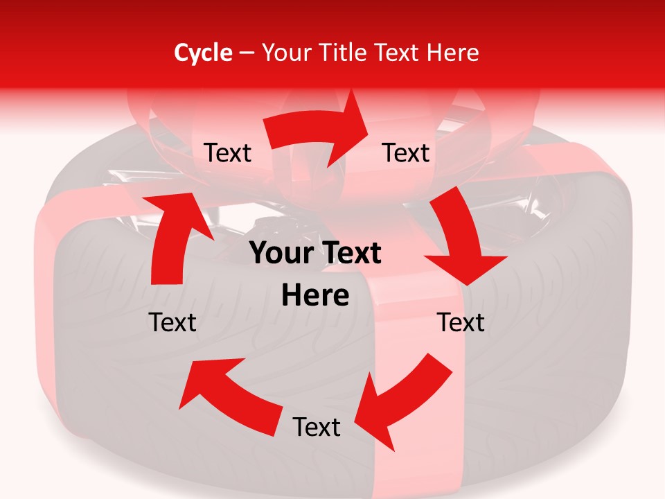 Object Tyre Vehicle PowerPoint Template