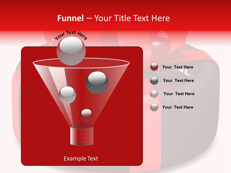 Object Tyre Vehicle PowerPoint Template