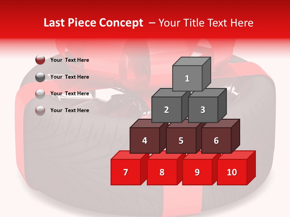 Object Tyre Vehicle PowerPoint Template