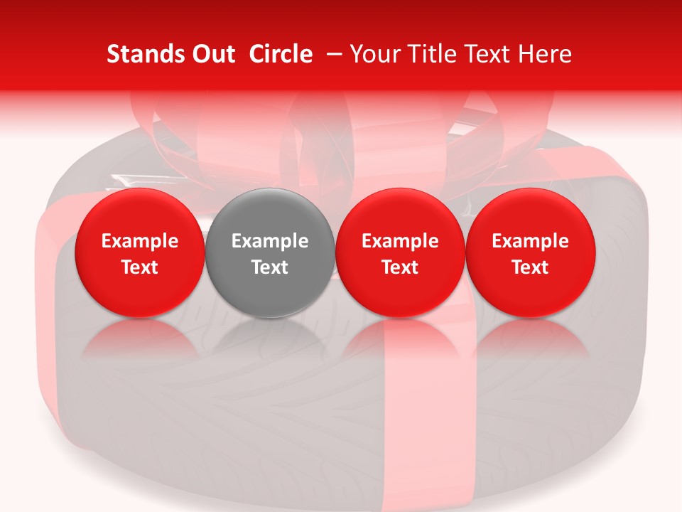 Object Tyre Vehicle PowerPoint Template