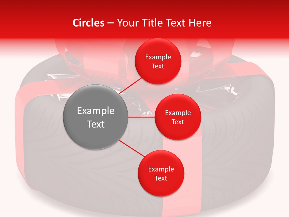 Object Tyre Vehicle PowerPoint Template