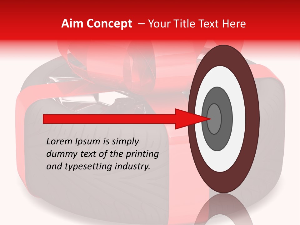 Object Tyre Vehicle PowerPoint Template
