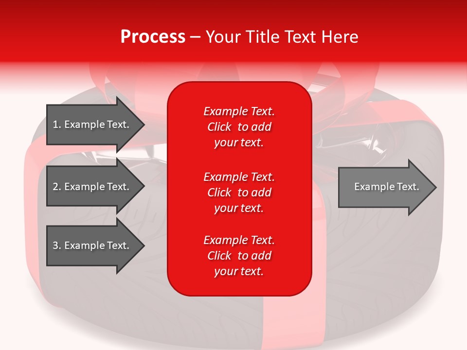 Object Tyre Vehicle PowerPoint Template