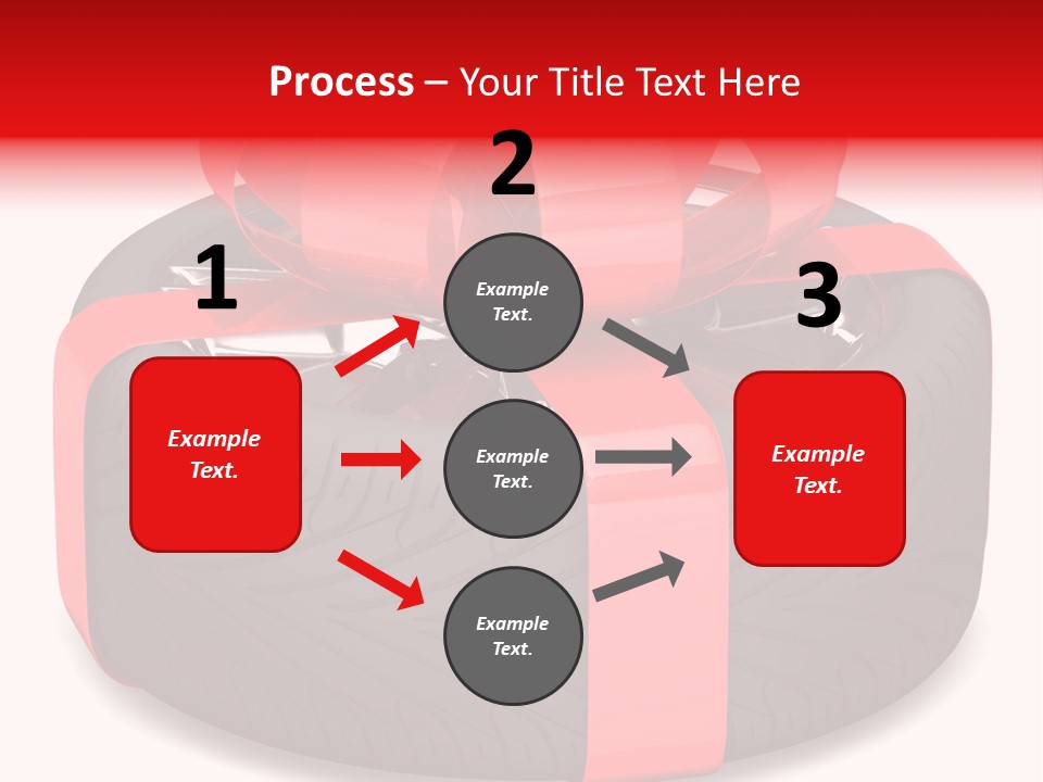 Object Tyre Vehicle PowerPoint Template