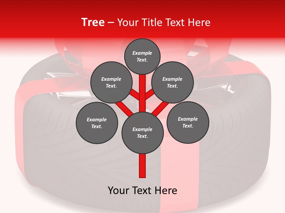Object Tyre Vehicle PowerPoint Template