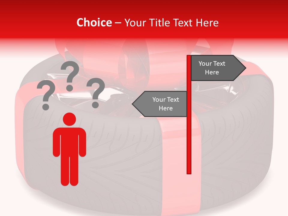 Object Tyre Vehicle PowerPoint Template