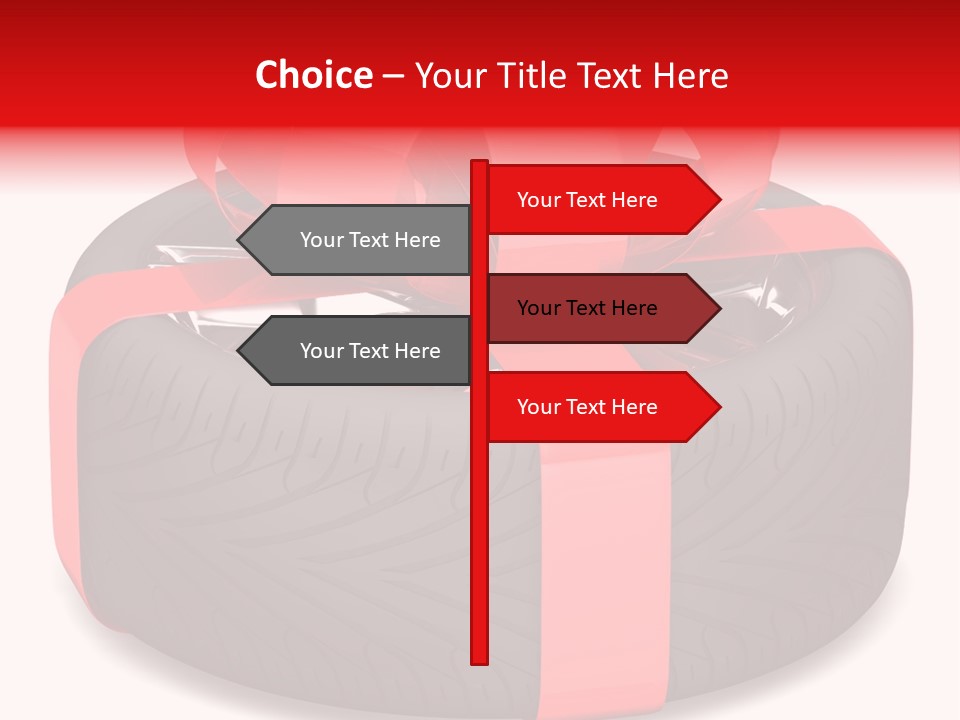 Object Tyre Vehicle PowerPoint Template