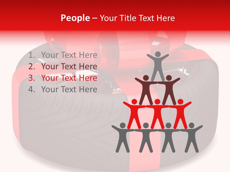 Object Tyre Vehicle PowerPoint Template