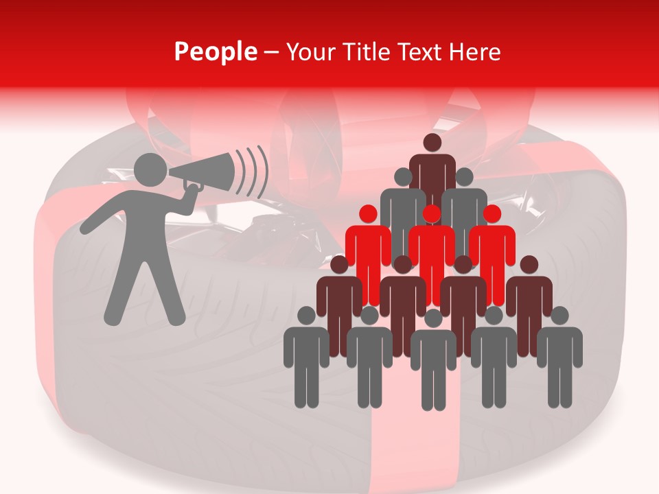 Object Tyre Vehicle PowerPoint Template