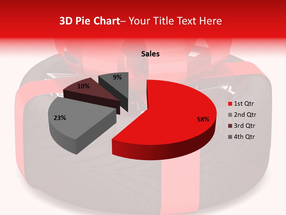 Object Tyre Vehicle PowerPoint Template