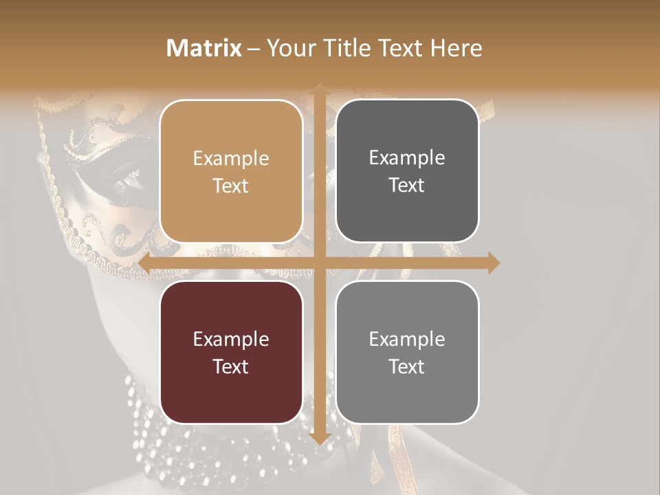 Seduce Costume Fun PowerPoint Template