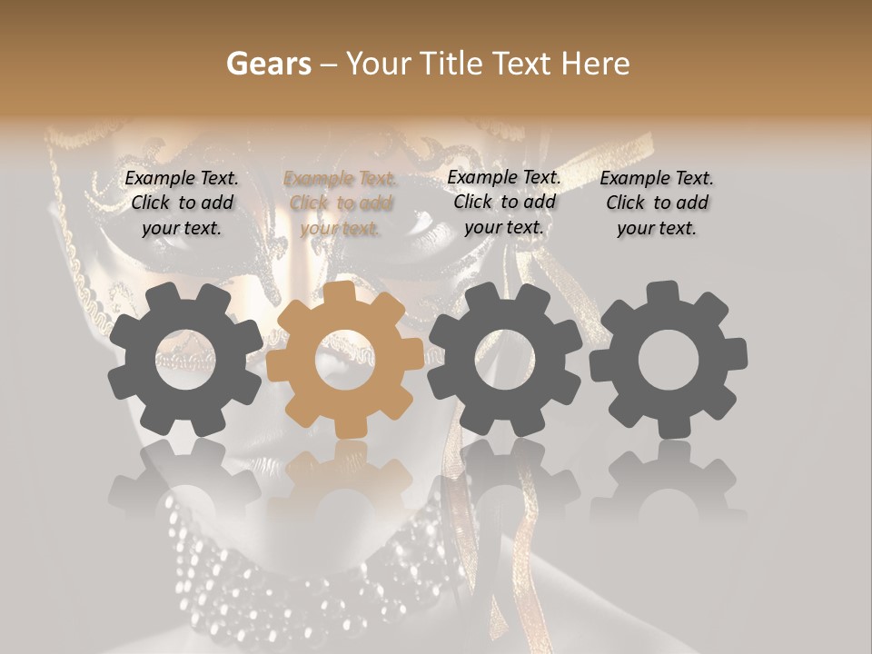 Seduce Costume Fun PowerPoint Template