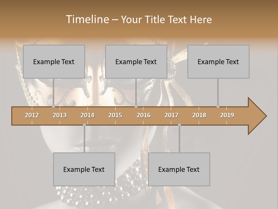 Seduce Costume Fun PowerPoint Template