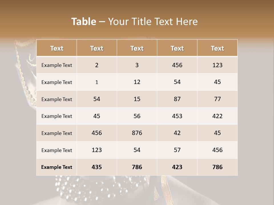 Seduce Costume Fun PowerPoint Template