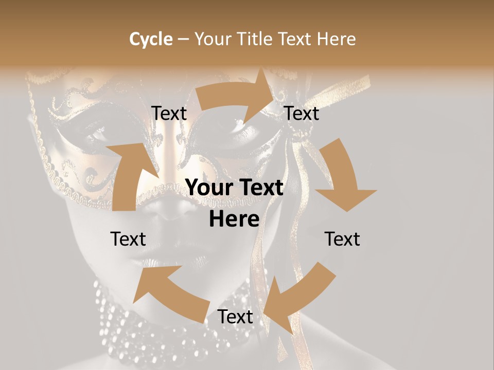 Seduce Costume Fun PowerPoint Template