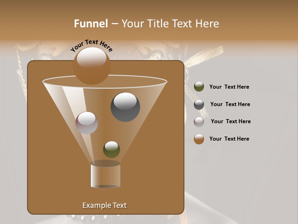 Seduce Costume Fun PowerPoint Template