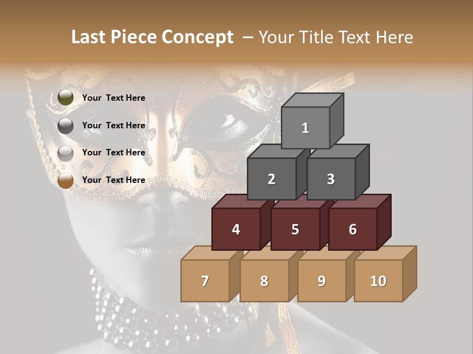 Seduce Costume Fun PowerPoint Template