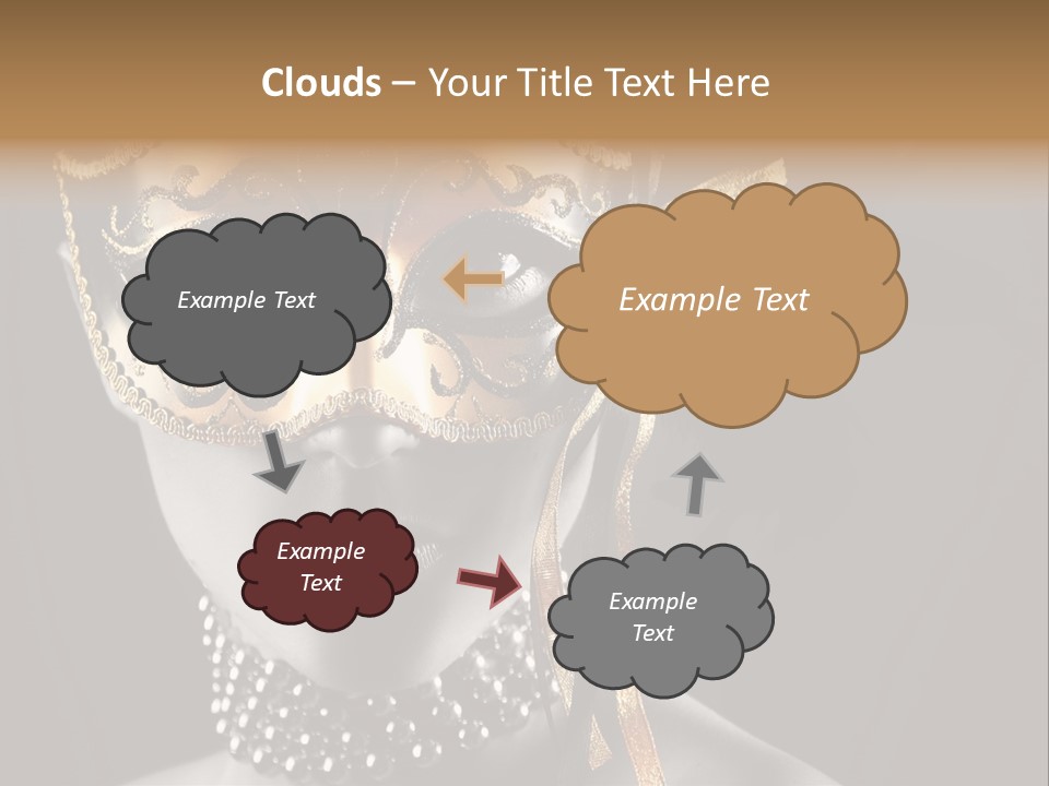 Seduce Costume Fun PowerPoint Template