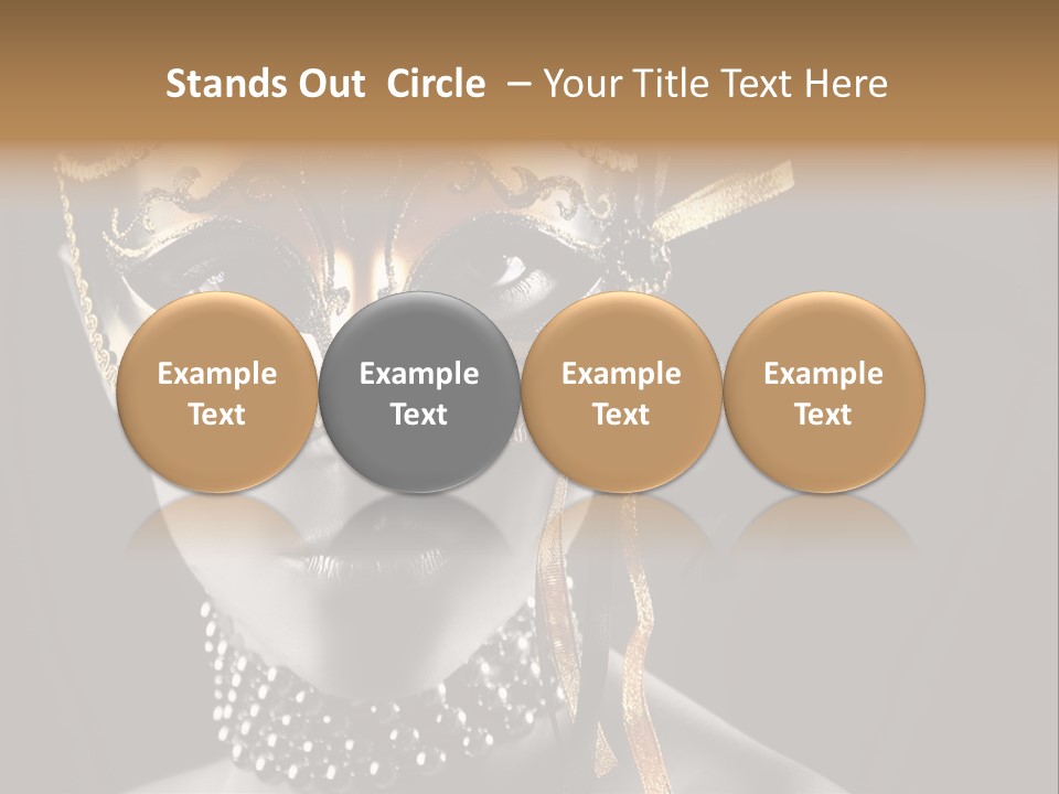 Seduce Costume Fun PowerPoint Template