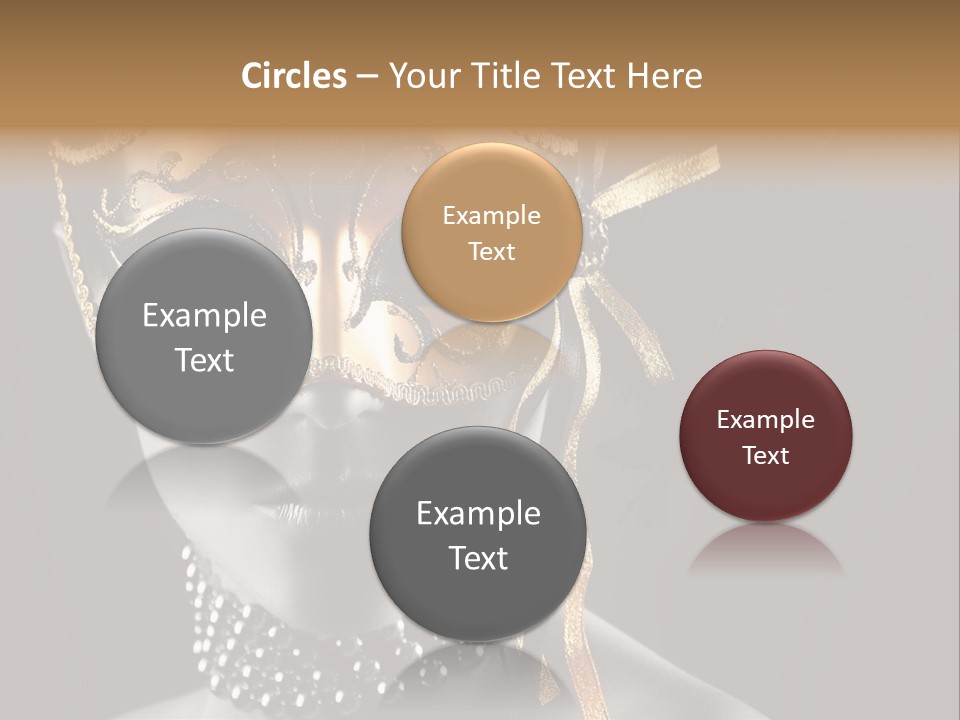 Seduce Costume Fun PowerPoint Template